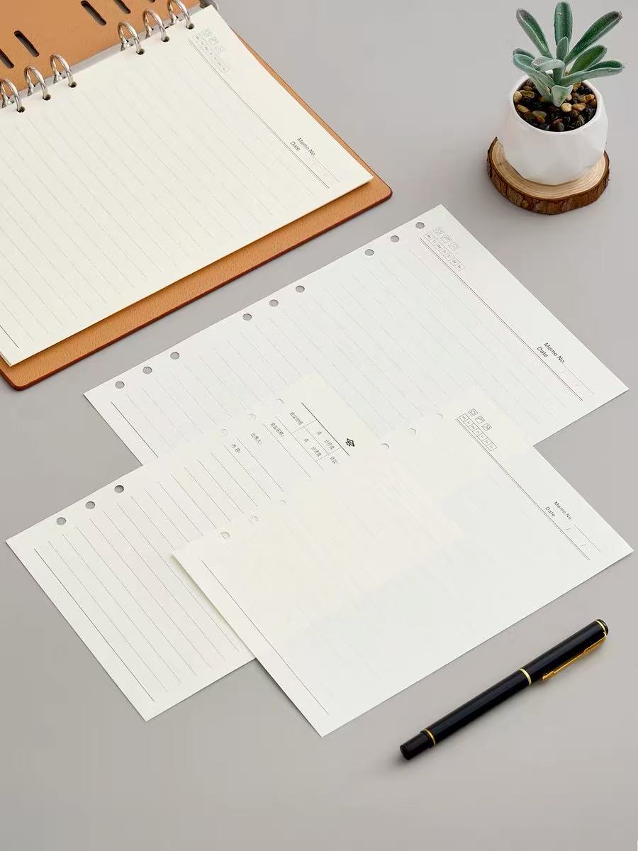 Binder and refile paper -TikTok livestream pay link